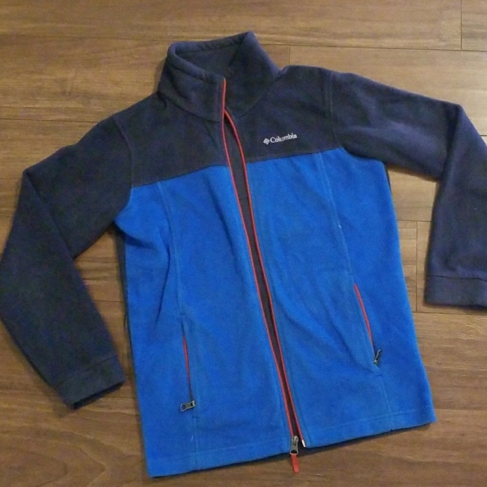 Columbia boys youth 2 toned fleece jacket